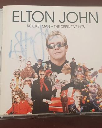 Elton John - Rocket Man cd autografo 2007