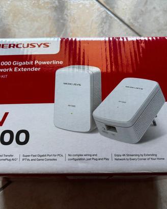 Mercusys AV1000 Kit Powerline – come nuovo