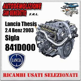 Motore lancia thesis 2.4 b 2003 sigla 841d000