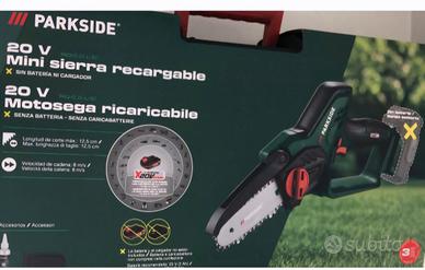 Parkside Motosega Nuova a batteria 20 v