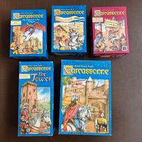 Gioco da tavolo Carcassonne + espansioni