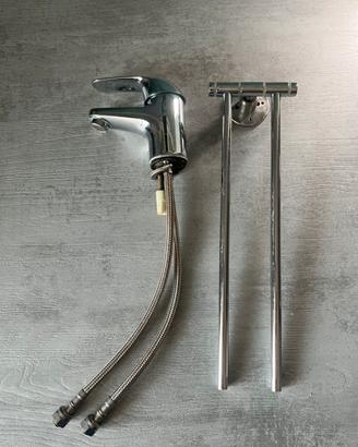 Miscelatore Bagno Grohe con portasciugamani
