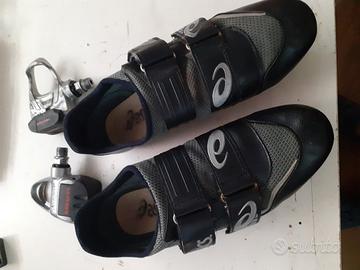 scarpe ciclismo + pedali