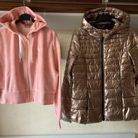 Felpa e giubbotto anni 13/14 x ragazza -Vedi sotto