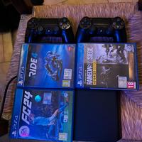 ps4 + 2 controller + fifa 24