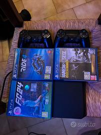ps4 + 2 controller + fifa 24