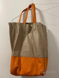 Borsa in pelle artigianale