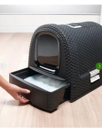 Lettiera chiusa anti odore