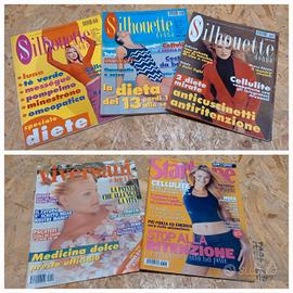 5 Riviste Silhouette 1998 2001 Starbene Viversani