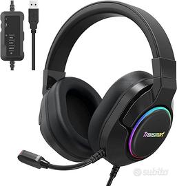 Cuffie Gaming Microfono Tronsmart 7.1 RGB PS4/5