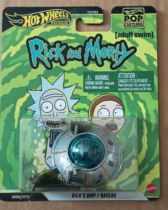 Hot Wheels Premium Pop Culture Nave di Rick