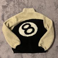 Giacca Stussy 8 Ball Sherpa Reversible cream