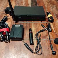 microfono per fiati e trasmettitore wifi