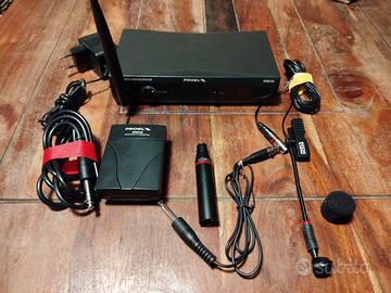 microfono per fiati e trasmettitore wifi