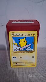 Carta pokemon Pikachu Surf