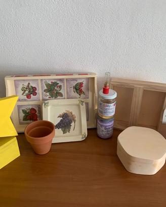 Kit per Principianti del Découpage