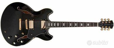 Sire larry carlton h7 black - chitarra semiacustic