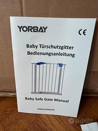 Cancelletto di sicurezza yorbay per bambini