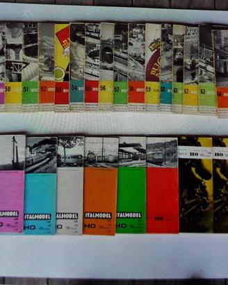 collezione rivista mod. ferroviario "HO Rivarossi 