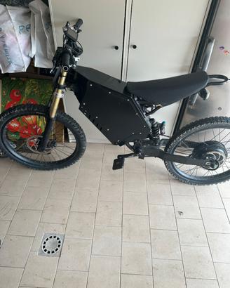 e-bike stealth bomber 80 kmh