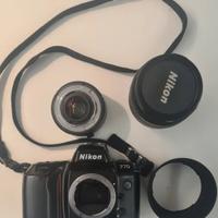 Nikon F70 + Tele  70/300mm + Tamron Tele-Converter