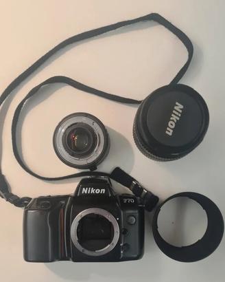 Nikon F70 + Tele  70/300mm + Tamron Tele-Converter