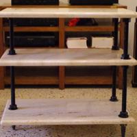 Tavolo in travertino porta elettroniche HiFi