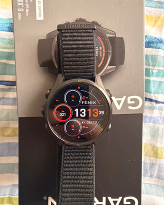 Garmin Fenix 8 Sapphire Titanium 43 mm