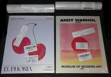 21 Poster Arte Warhol Haring Matisse Picasso