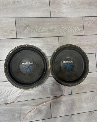 2 subwoofer soundstream 350watt