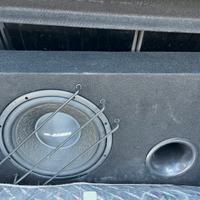 RADIO 1 DIN PIONEER + SUBWOOFER GLADEN E AMPLI