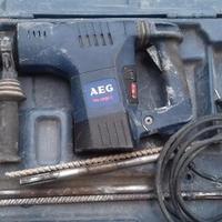 Martello demolitore AEG professionale con punte