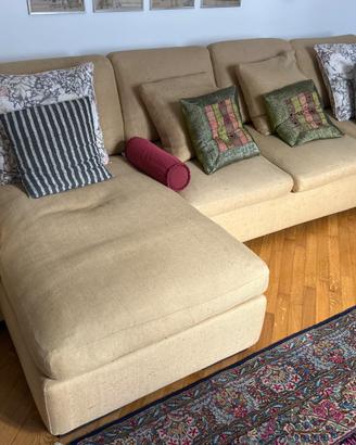 Divano letto SEVEN salotti, color beige-sabbia