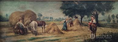 Emilio Pergola, dipinto olio su tela firmato 