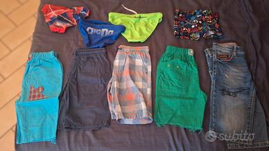 Stock 9 pezzi bimbo anni 7/8 anni