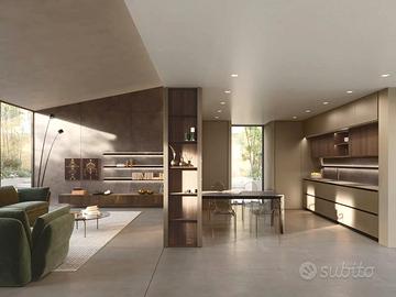 Cucine PET Lucido | Lineare da 3m con Gola