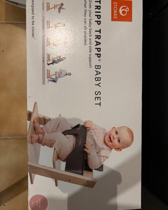 STOKKE BABY SET TRIP TRAP ROSA