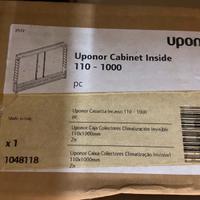 Uponor cassetta incasso e coperchio