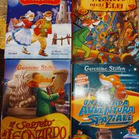 n.4 libri Geronimo Stilton idea per Natale ragazzi