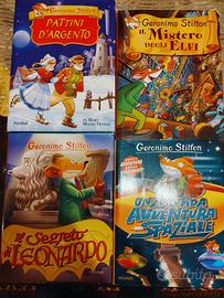 n.4 libri Geronimo Stilton idea per Natale ragazzi