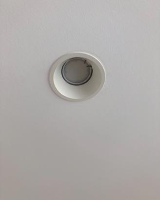 Faretti colore bianco da incasso