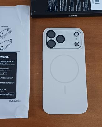 Cover Mag Safe silicone Iphone 17 Pro Max