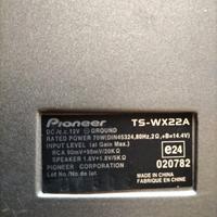 SUBWOOFER PER AUTO PIONEER