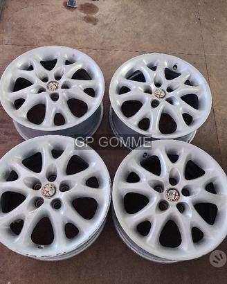 4 Cerchi Lega 15 pollici Alfa Romeo