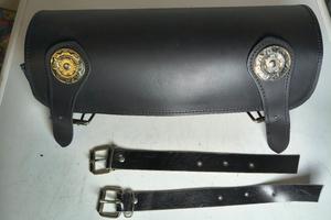 Borsa barilotto per moto custom 