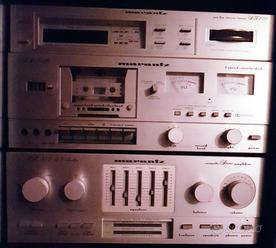 Giradischi+ampli Marantz,TT2000,SD1020,PM510,ST450  			