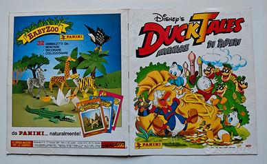 Album Figurine “Duck Tales” Panini 1987 + Inserto