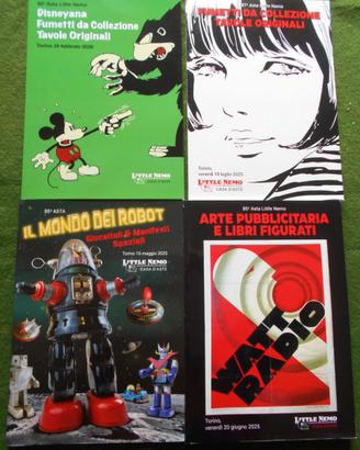 LITTLE NEMO CATALOGHI ASTE anche singoli