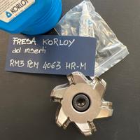 Fresa a inserti KORLOY