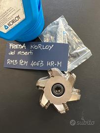 Fresa a inserti KORLOY